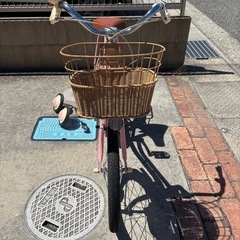 自転車　女の子　キッズ　ジュニアの画像