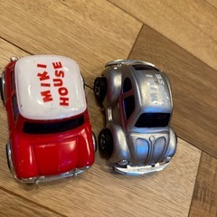 ミキハウス　ミニカー　2台セットの画像