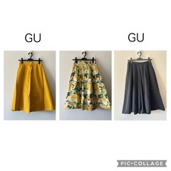 【受渡先決定】ワンピース2着＋スカートなど3着 の画像