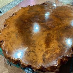 【愛品館 市原店】切り株座卓の画像