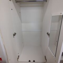 リユースのサカイ浦和店【F015】ワードローブ 白 収納 衣類  クローゼット 浦和区 浦和駅 京浜東北 さいたま市 太田窪の画像