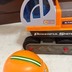 パワーショベル　子供乗用玩具　足蹴り車の画像