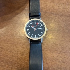 超希少❗️MONDAINE 自動巻き 裏スケ　腕時計　モンディーン　アンティークの画像