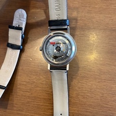 超希少❗️MONDAINE 自動巻き 裏スケ　腕時計　モンディーン　アンティークの画像