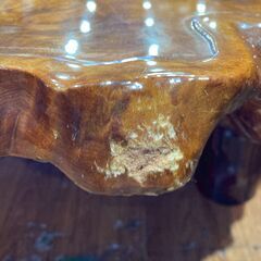 【愛品館 市原店】切り株座卓の画像