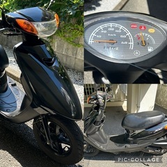 ✨商談中✨福岡市☆ヤマハ ジョグデラックス 50cc ブラックメタリック 整備済み🔧  ☆SA39J☆4stインジェクション☆2013年式フロントディスクブレーキ仕様✨の画像