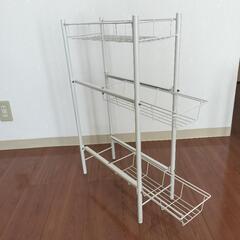 引出しスチールラックの画像