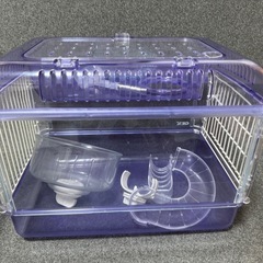 ハムスター用ケージ&水入れセット　の画像