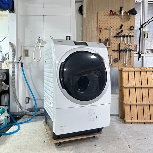 2021年式　 完全分解洗浄済み　Panasonic NA-VX900BL ドラム式洗濯機　ヒートポンプ式