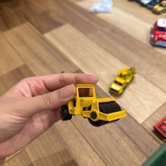 工事車両3台セット　ミニカーの画像