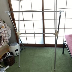 布団干しの画像