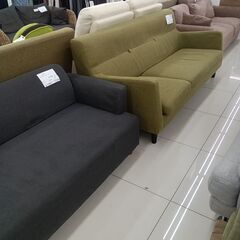 ★リユースのサカイ日立店★HJ7163 IKEA 2人掛けソファ ダークグレー H65.5×D73×W144 クリーニング済み の画像