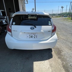 トヨタ　アクア　H26年車　乗って帰れますの画像