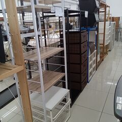 ★リユースのサカイ日立店★HJ7164  ラック ホワイト H194×D41×W60 クリーニング済み の画像