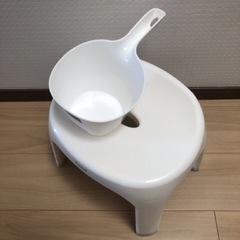 バスチェア&風呂桶の画像