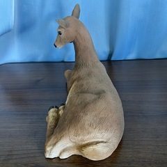 🉐①アンティーク　鹿の画像