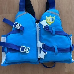 ライフジャケット、水中メガネ　女児&男児　セットで！の画像