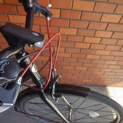 自転車店から出品です。　BRIDGESTONE  シュライン　黒　5年使用の画像
