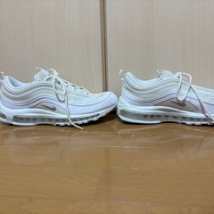 【配送・直接引き取り可能】Nike Air Max 97 ホワイトスニーカー 921826-101 28.5cm ナイキ　エアマックスの画像