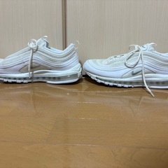 【配送・直接引き取り可能】Nike Air Max 97 ホワイトスニーカー 921826-101 28.5cm ナイキ　エアマックスの画像