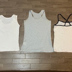 タンクトップ&キャミ　Mサイズ　3点セット　の画像