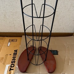 値下げ　CDラック　アイアン　ウッド　インダストリアルの画像