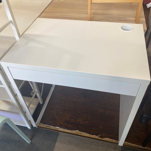 7/28値下げしました！✏️人気✏️IKEA デスク ホワイト コンパクト イケア ミッケシリーズ 学習机 No.2341 NH