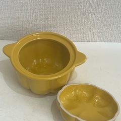 パンプキン ココット かぼちゃ型 中古 美品の画像