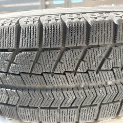 195/65R15 ブリヂストン　15インチ　スタッドレスホイールタイヤ4本セットの画像