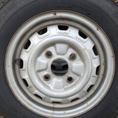 鉄ホイール 114.3 4穴 希少の画像