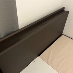【お引き取り決定済】ニトリ　ベッドフレーム（ダブル）の画像