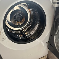  シャープ2023年製 ドラム式洗濯乾燥機 ES-X11A-SR の画像