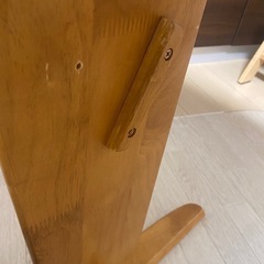 伸縮式　ダイニングテーブルセットの画像