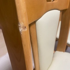 伸縮式　ダイニングテーブルセットの画像