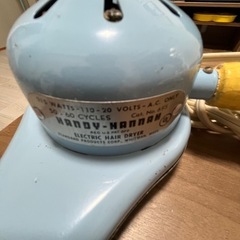 レトロドライヤーHandy-Hannah Electric Hair Dryerの画像