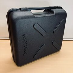 イワタニ カセットフー タフまる カセットこんろ CB-ODX-1（ブラック）風に強くアウトドアに最適！キャリングケース付きの画像