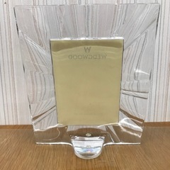 【未使用】ウェッジウッド クリスタル　デイライト　ピクチャーフレームの画像