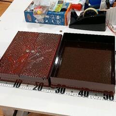 0721-120 レトロ習字道具入れの画像
