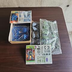 機動戦士ガンダム　当事のガンプラ　グフ、ゲルググ、Gアーマーの画像
