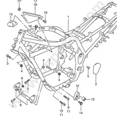 gsf1200 エンジンブラケットブッシュの画像