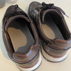 27.5センチZARA 廃盤レザーローカットスニーカー の画像