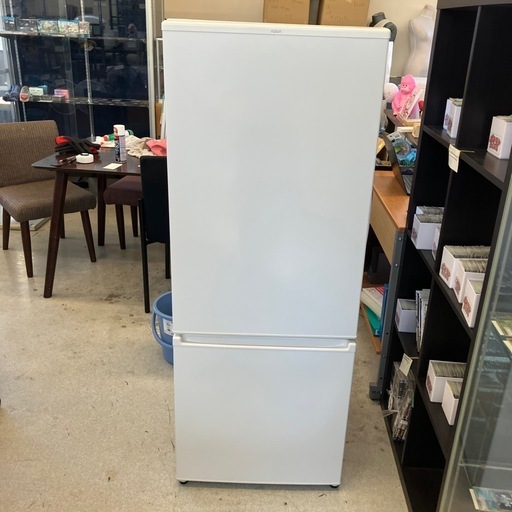 K2507-273 AQUA 2ドア冷蔵庫 AQR-20J 2020年製 動作確認済み キズ汚れ有り 取説付き