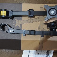 液晶ディスプレイアーム　2台用の画像
