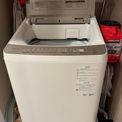 全自動洗濯機＆冷蔵庫：無料でお譲りしますの画像