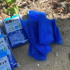 防風ネット べたがけ不織布 セットの画像