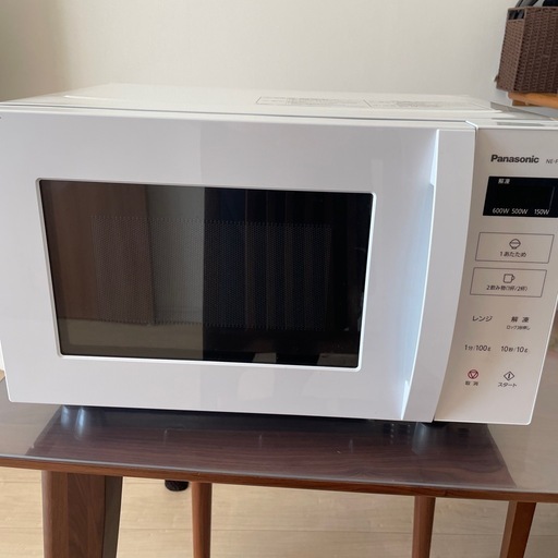 【美品】2020年製 パナソニック電子レンジ NE-FL100 Amazon | パナソニック カウンタートップ 電子レンジ 単機能