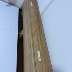 収納付き ダブルサイズ　ベッドフレームの画像