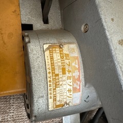 マキタ　胴ブチミゾキリ　モデル3802の画像