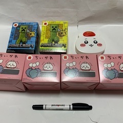 マクドナルド　ハッピーセット ちいかわ 　マインクラフトト　セットの画像
