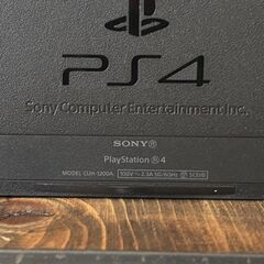 PS4　プレイステーション4　CUH-1200A　コントローラー2つ　初期化済みの画像